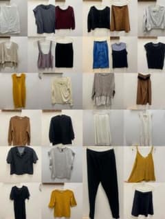 レディース 服　トップス スカート　まとめ売り　27着のサムネイル