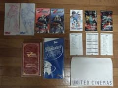 機動戦士Zガンダム 劇場版 3部作 チケット半券　入場特典のサムネイル