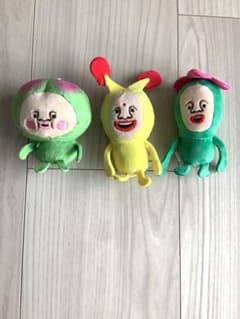 가챠 코비토즈칸 봉제인형 마스코트 3개