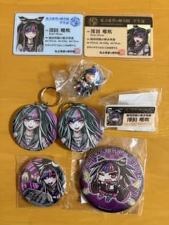 澪田唯吹 缶バッジ 学生証 名札 マスコット ほか スーパーダンガンロンパ2 澪田唯吹 缶バッジ 学生証 名札 マスコット ほか スーパーダンガン