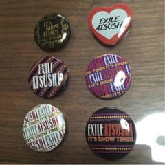 ATSUSHI 缶バッチ6個セット♡のサムネイル