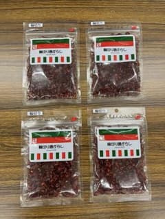 輪切り唐がらし 16g 4袋セット