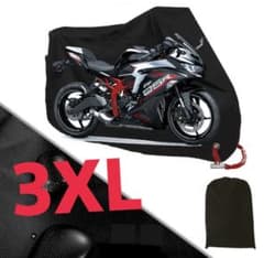 ☆新品未使用☆厚手 バイクカバー 3XLのサムネイル
