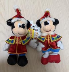 東京ディズニーリゾート 30周年 クリスマス ぬいぐるみバッジセット