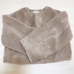 LILY BROWN ボアジャケット ショート丈