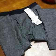 mitu様専用　グンゼ　タイツ(前あき)男性用ブラックモクのサムネイル