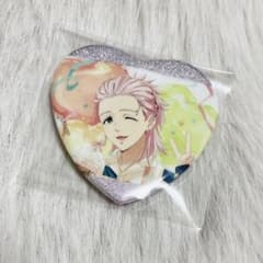 WIND BREAKER 桐生三輝 バースデー ハート型 グリッター缶バッジ