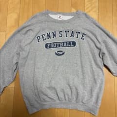 希少 NIKE PENN STATE FOOTBALL スウェット グレーのサムネイル