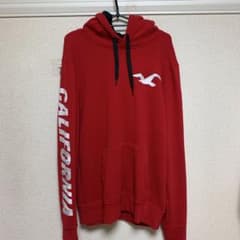 HOLLISTER ホリスター 赤パーカーのサムネイル