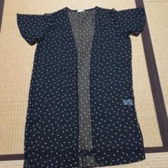 ドット柄ロングカーディガンのサムネイル