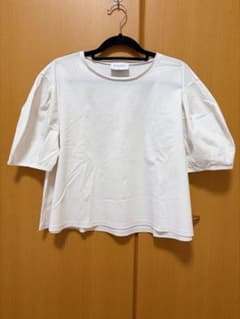 UNITED ARROWS Short-Sleeve Blouse, White