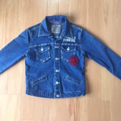 ヒアゼア♡Gジャンデニムジャケットアウターパンク系ロック系punkrock 