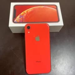 iPhone XR Coral 128 GB SIMフリーのサムネイル