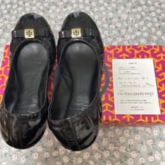 ☆訳あり☆ TORY BURCH トリーバーチ エナメルフラットシューズ - メルカリ