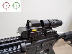 ドットサイト(558EO EXPS3タイプ)、マグニファイア(3X) セット - メルカリ