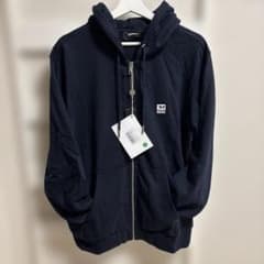 【新品】DIESEL ジップアップパーカー ネイビーのサムネイル