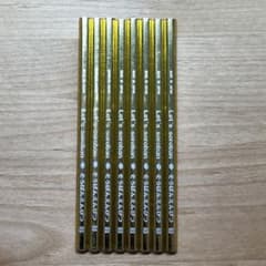 金の鉛筆　B 8本　そろばんえんぴつのサムネイル