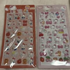 ☆*様 ハローキティ 立体シールのサムネイル