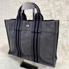 HERMES 헤르메스 푸르투 토트 백 PM 그레이 B5 가능
