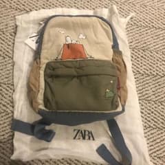 新品、未使用！スヌーピー キャンプテント リュック　ZARA キッズ・ベビー