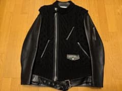 4 UNDERCOVER 30周年 SACAI 袖レザー ライダース ジャケット 4 UNDERCOVER 30周年 SACAI 袖レザー ライダース ジャケット - メルカリ