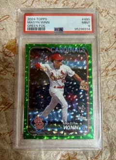 세계 4장 PSA9 RC 카지널스 메이신 윈 499 실리 MLB 탑스