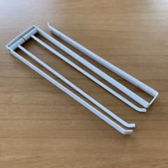 ホワイト ふきん掛け 棚下のサムネイル
