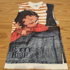 夏！】90sヴィンテージBetty Boop ノースリーブ USA製 ベティ - メルカリ