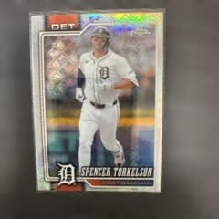 世界で5枚TOPPS2023JAPANEDITION スペンサー・トーケルソン スペンサー・トーケルソン タイガース Topps Chrome ロゴフラクター