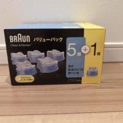 ブラウン専用洗浄液カートリッジ6個入[5個＋1個]CCR5CR　CCR5CR+1のサムネイル