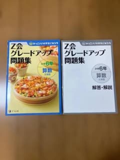 Z会 グレードアップ問題集 小学6年 算数 文章題のサムネイル
