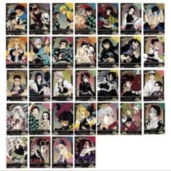 鬼滅の刃 キラピカード コンプリートセット