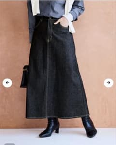 コヒナ　未使用　バックタックデニムスカート コヒナ 未使用 バックタックデニムスカート - メルカリ