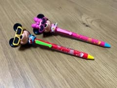 ディズニーリゾート ミッキー ミニー ボールペン メガネのサムネイル