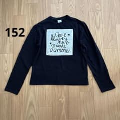 ZARA ザラ 子供 キッズ長袖カットソー ブラック 152