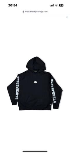 激レアブラックパール ロゴ入り パーカー　brack pearlsのサムネイル
