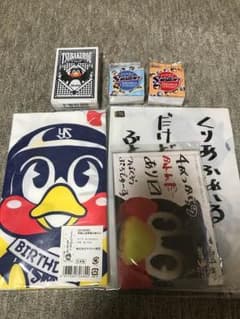 ヤクルトスワローズ  つば九郎グッズセットのサムネイル