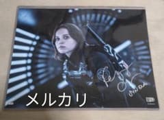 Topps スターウォーズ ジン・アーソ役 直筆サイン入り ポートレート 