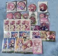 プロセカサンリオコラボ 桃井愛莉缶バッジ プロジェクトセカイ 桃井愛莉 まとめ売り 缶バッジ カード サンリオ