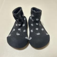 Attipas ブラックドット ファーストシューズのサムネイル