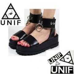★UNIF プラットホームサンダル★のサムネイル