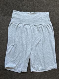 マタニティ ショートパンツ グレー Mのサムネイル