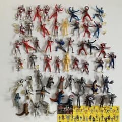 ウルトラマンHGシリーズ キャラエッグ クリアバージョンなど55体セット