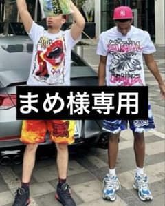 まめ専用　SB STUDIOS growaround ハーフパンツ　drip まめ専用 SB STUDIOS growaround ハーフパンツ drip - メルカリ