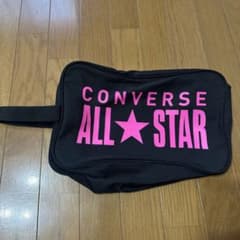 コンバース★ シューズケース ブラック✖️ピンクのサムネイル
