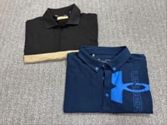 renoma PARIS UNDER ARMOURゴルフシャツ 2枚セットのサムネイル