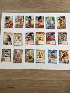 ドラゴンボール カードダス まとめ売り 18枚セット 孫悟空セット