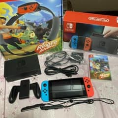 【週末価格】Nintendo Switch本体 + リングフィットアドベンチャーのサムネイル