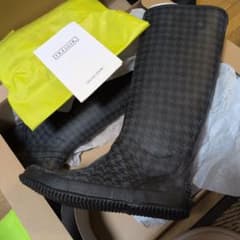 リーガル　TRESOIR　黒　ロングレインシューズのサムネイル