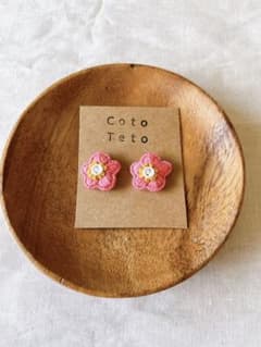 値下げ‼︎Coto Teto【91】ハンドメイド　ピアス　イヤリングのサムネイル